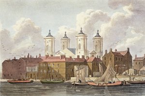 सेंट जॉन्स चर्च वेस्टमिंस्टर, 1815 द्वारा थॉमस होसमर शेफर्ड