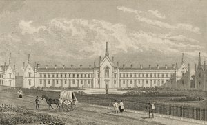 व्हिटिंगटन अल्म्सहाउस हाईगेट, 1827 द्वारा थॉमस होसमर शेफर्ड
