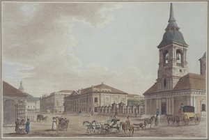 सेंट पीटर्सबर्ग में लाइटनी एवेन्यू, 1790 द्वारा थॉमस माल्टन द एल्डर