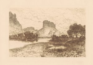 ग्रीन रिवर, व्योमिंग टेरिटरी द्वारा थॉमस मोरन