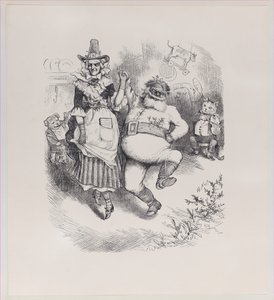 मेरी क्रिसमस, 3 जनवरी, 1880, 3 जनवरी, 1880। द्वारा थॉमस नास्ट