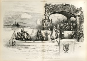 अंतर्राष्ट्रीय कानून - बेहतर तरीका ..., 1874 (लकड़ी उत्कीर्णन) द्वारा थॉमस नास्ट
