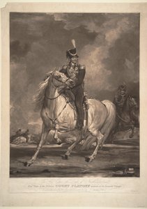 काउंट पोर्ट्रेट ऑफ़ मटवी इवानोविच प्लेटोव 1757-1818, 1815 द्वारा थॉमस फिलिप्स