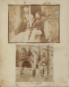 सर डेविड ब्रूस्टर, श्रीमती जोन्स, और ब्रिगेडियर ग्रेनियल कॉलिन मैकेंज़ी के साथ समूह चित्र द्वारा थॉमस रॉजर