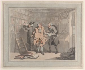 बुकसेलर और लेखक, 25 सितंबर, 1784।, 25 सितंबर, 1784। निर्माता: थॉमस रोलैंडसन, सैमुअल अल्केन। द्वारा थॉमस रोलैंडसन, सैमुअल अल्केनो