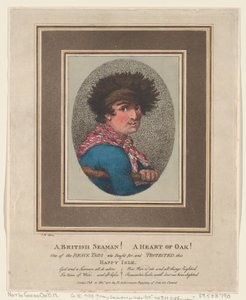 एक ब्रिटिश नाविक! ओक का दिल!, 15 नवंबर, 1801., 15 नवंबर, 1801। द्वारा थॉमस रोलैंड्सन