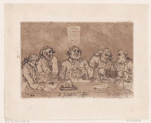 एक रोटेशन कार्यालय, 8 जून, 1774।, 8 जून, 1774। द्वारा थॉमस रोलैंड्सन