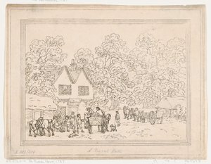 ए रूरल हॉल्ट, 1787., 1787। द्वारा थॉमस रोलैंड्सन