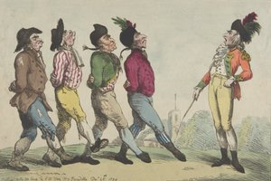 मार्चिंग का एक प्रारंभिक पाठ, 24 दिसंबर, 1794।, 24 दिसंबर, 1794। द्वारा थॉमस रोलैंड्सन
