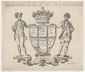 एल-एनएसडी-ले, 11 मई, 1784, 11 मई, 1784 के नव निर्मित एल को समर्पित। द्वारा थॉमस रोलैंड्सन