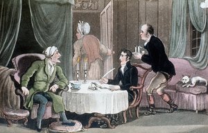 डॉक्टर सिंटैक्स अपनी इच्छाशक्ति, c1816 द्वारा थॉमस रोलैंड्सन