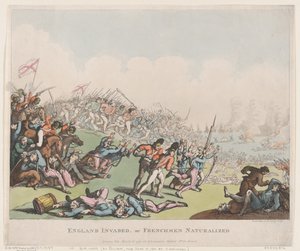 इंग्लैंड पर आक्रमण किया गया, या फ्रांसीसी प्राकृतिक रूप से, 16 मार्च, 1798।, 16 मार्च, 1798। द्वारा थॉमस रोलैंड्सन