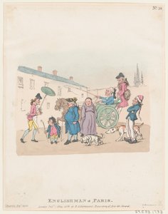 पेरिस में अंग्रेज, 1 मई, 1803।, 1 मई, 1803। द्वारा थॉमस रोलैंड्सन
