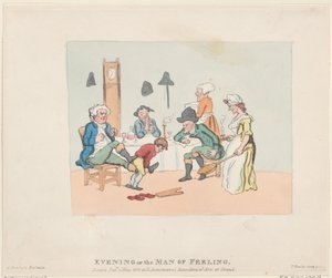 इवनिंग, या, द मैन ऑफ फीलिंग, 1 मई, 1803., 1 मई, 1803। द्वारा थॉमस रोलैंड्सन