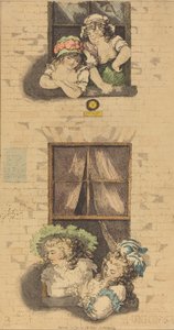 पहली और दूसरी मंजिल, 1791 में प्रकाशित। द्वारा थॉमस रोलैंड्सन
