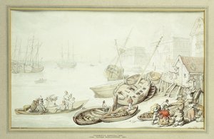 ग्रीनविच अस्पताल, 1822 द्वारा थॉमस रोलैंड्सन