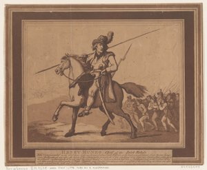हेनरी मुनरो, आयरिश विद्रोहियों के प्रमुख, 1 जुलाई, 1798, 1 जुलाई, 1798। द्वारा थॉमस रोलैंड्सन