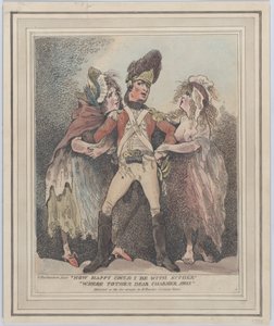 हाउ हैप्पी आई बी एइवर, वर टी'अदर डियर चार्मर अवे, [1784], [1784]। द्वारा थॉमस रोलैंड्सन