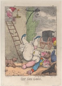 ऑफ शी गोज़, 1812., 1812। द्वारा थॉमस रोलैंड्सन