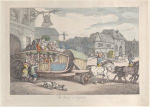 पेरिस परिश्रम, सीए। 1810., सीए। 1810. द्वारा थॉमस रोलैंड्सन