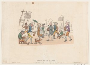 पोंट नेफ, पेरिस, 1 मई 1803।, 1 मई 1803। द्वारा थॉमस रोलैंड्सन