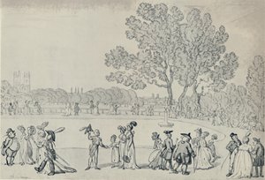 ग्रीन पार्क में वचन, 1808, 1920 द्वारा थॉमस रोलैंड्सन