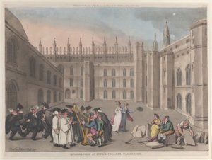 किंग्स कॉलेज, कैम्ब्रिज का चतुर्भुज, 31 अक्टूबर, 1811।, 31 अक्टूबर, 1811। द्वारा थॉमस रोलैंड्सन