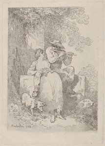रेस्ट फ्रॉम लेबर ऑन सनी डेज़, 1784-87, 1784-87। द्वारा थॉमस रोलैंड्सन