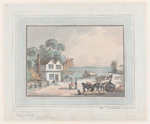ग्राम्य स्केच, 1787., 1787। द्वारा थॉमस रोलैंड्सन