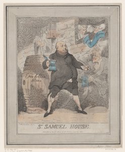 सीनियर सैमुअल हाउस, [1780] 1786-91 को फिर से जारी किया गया। [1780] 1786-91 को फिर से जारी किया गया। द्वारा थॉमस रोलैंड्सन