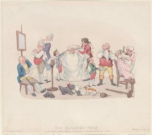 नाई की दुकान, 20 मार्च, 1803।, 20 मार्च, 1803। द्वारा थॉमस रोलैंड्सन