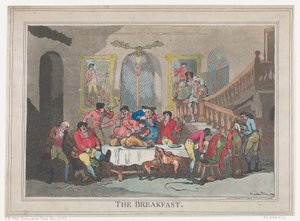 नाश्ता, 1 फरवरी, 1789।, 1 फरवरी, 1789। द्वारा थॉमस रोलैंड्सन