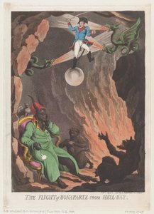हेल-बे से बोनापार्ट की उड़ान, 7 अप्रैल, 1803., 7 अप्रैल, 1803। द्वारा थॉमस रोलैंड्सन