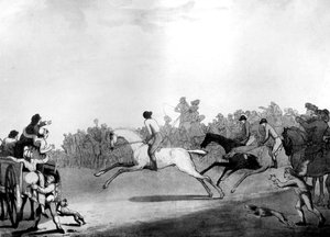 द हाई मेट्टल्ड रेसर, 1789। द्वारा थॉमस रोलैंड्सन