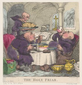 द होली फ्रायर, 6 मई, 1807., 6 मई, 1807। द्वारा थॉमस रोलैंड्सन