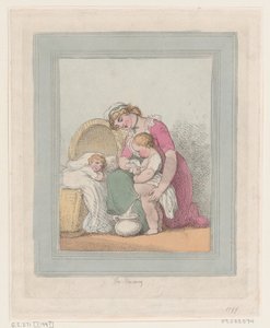 नर्सरी, 1799., 1799। द्वारा थॉमस रोलैंड्सन