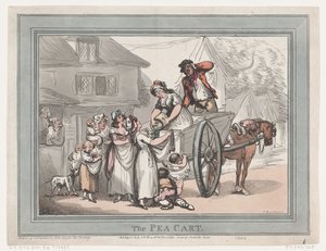 मटर की गाड़ी, 16 अप्रैल, 1788।, 16 अप्रैल, 1788। द्वारा थॉमस रोलैंड्सन