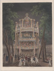 वॉक्सहॉल गार्डन, 1809., 1809 द्वारा जे. ब्लुक