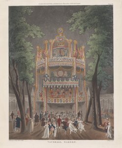वॉक्सहॉल गार्डन, 2 अक्टूबर, 1809।, 2 अक्टूबर, 1809 द्वारा जे. ब्लुक