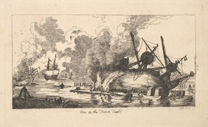 फ्रांसीसी तट पर देखें, 1787। द्वारा थॉमस रोलैंड्सन