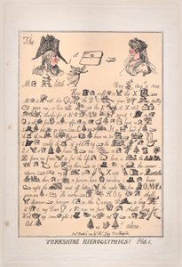 यॉर्कशायर चित्रलिपि, प्लेट 1, 8 मार्च, 1809।, 8 मार्च, 1809। द्वारा थॉमस रोलैंड्सन