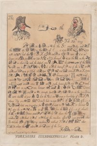 यॉर्कशायर चित्रलिपि, प्लेट 3, मार्च 13, 1809।, मार्च 13, 1809। द्वारा थॉमस रोलैंड्सन