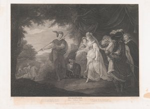 द प्रिंसेस, रोज़लाइन, आदि शेक्सपियर, लव्स लेबर्स..., पहली बार 1793 में प्रकाशित, 1852 में फिर से प्रकाशित।