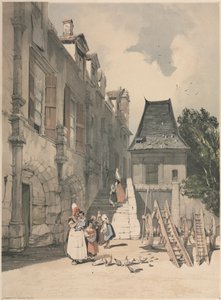 लाब्बेय सेंट अमंद, रूएन, 1839। द्वारा थॉमस शॉटर बॉयज़