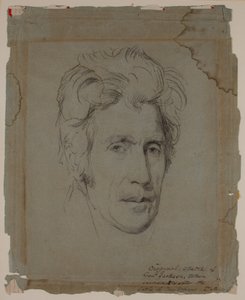 एंड्रयू जैक्सन, न्यू ऑरलियन्स की लड़ाई के बाद, c.1815 (ड्राइंग) द्वारा थॉमस सुली