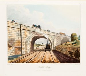 रेनहिल ब्रिज, चैट मॉस, लिवरपूल के पास, 1831