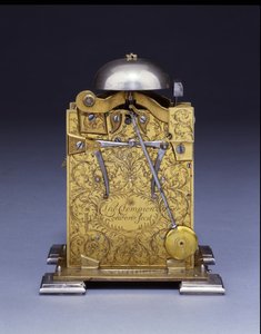 लघु हड़ताली ब्रैकेट घड़ी, नंबर 22, c.1695