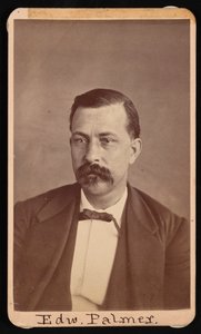 एडवर्ड पामर का पोर्ट्रेट 1829-1911, 1900 से पहले।