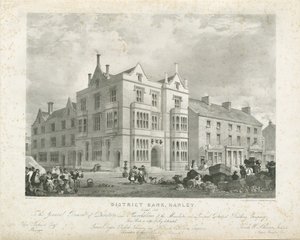 हैनली - जिला बैंक: लिथोग्राफ, एन डी [?1833] (प्रिंट) द्वारा थॉमस विटलाम एटकिंसन