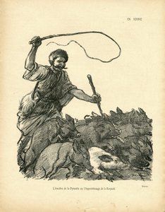 द वाइल्ड डक . में स्टीनलेन का चित्रण (1859-1923) द्वारा थियोफाइल एलेक्जेंडर स्टीनलेन